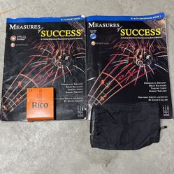 Music Books Saxophone Clarinet 6 Reeds 