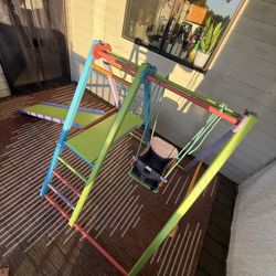 Indoor Wooden Play Gym 