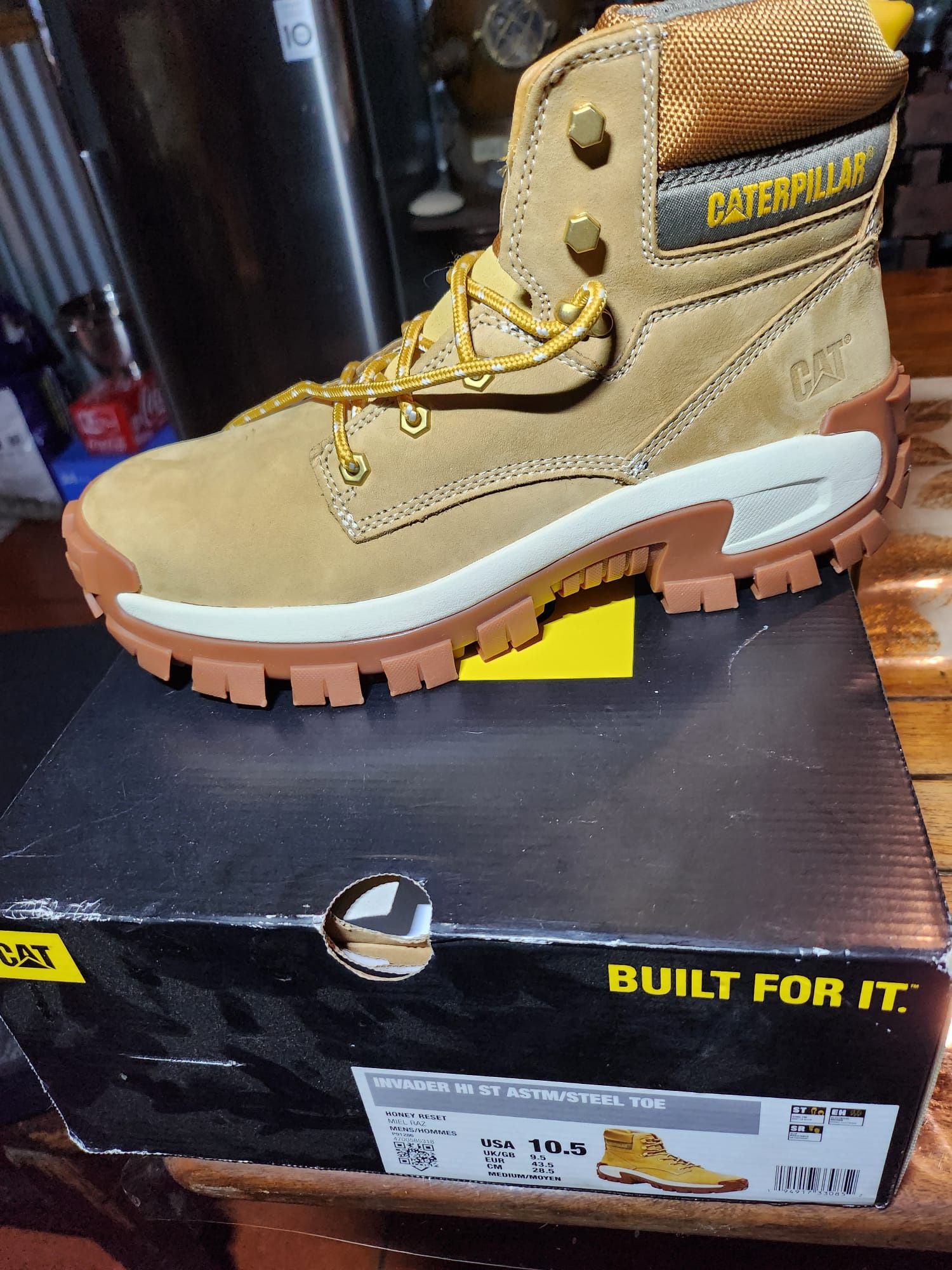 CAT WORK BOOTS