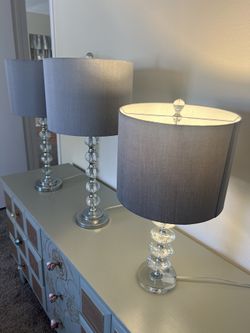 3 lamps for sale – $30 total