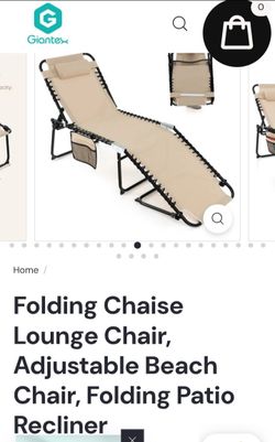 Lounge beach chair