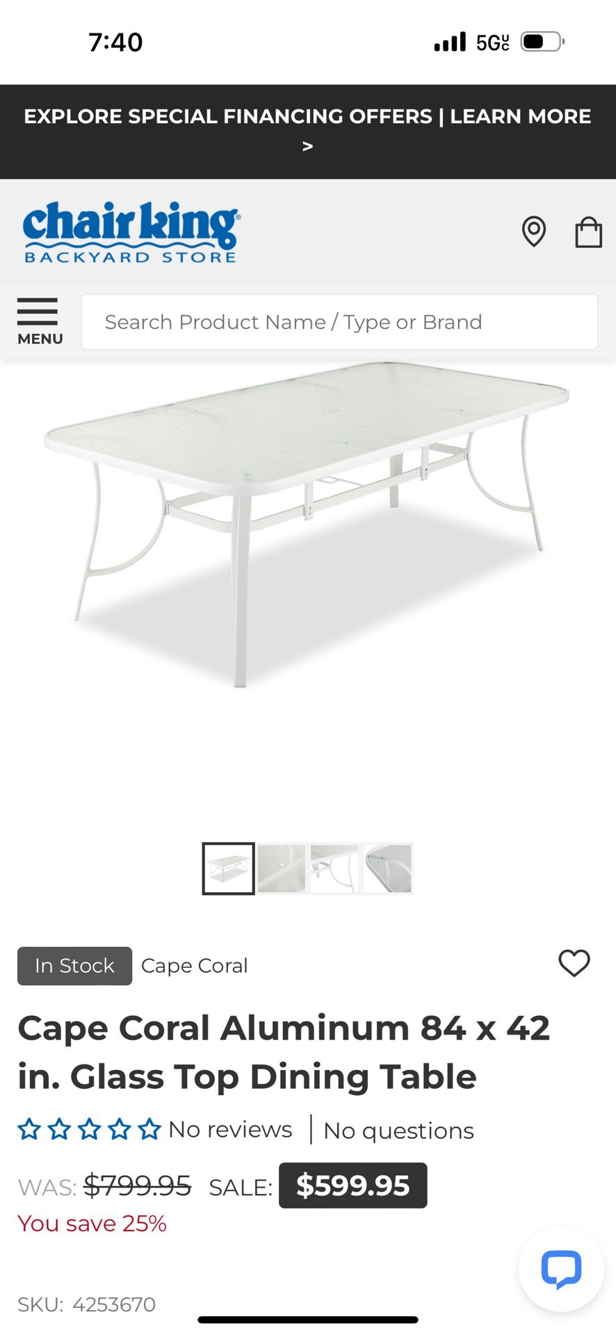 Cape Coral Aluminum And Glass Top Dining Table for outside and great condition , dominoes is on the pictures 