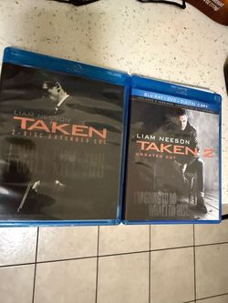 Taken 1 & 2 Blu-ray Bundle Liam Neeson