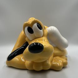 Mickey Unlimited Pluto Ceramic Cookie Jar
