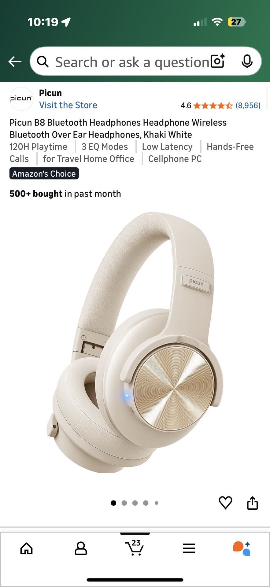 Picun B8 Bluetooth Headphones