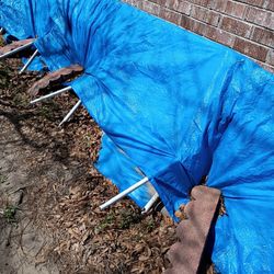 Intex Rectangular Pool And Sand Filter 