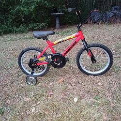 Magna - major damage kids bike, 10"frame,12"tires