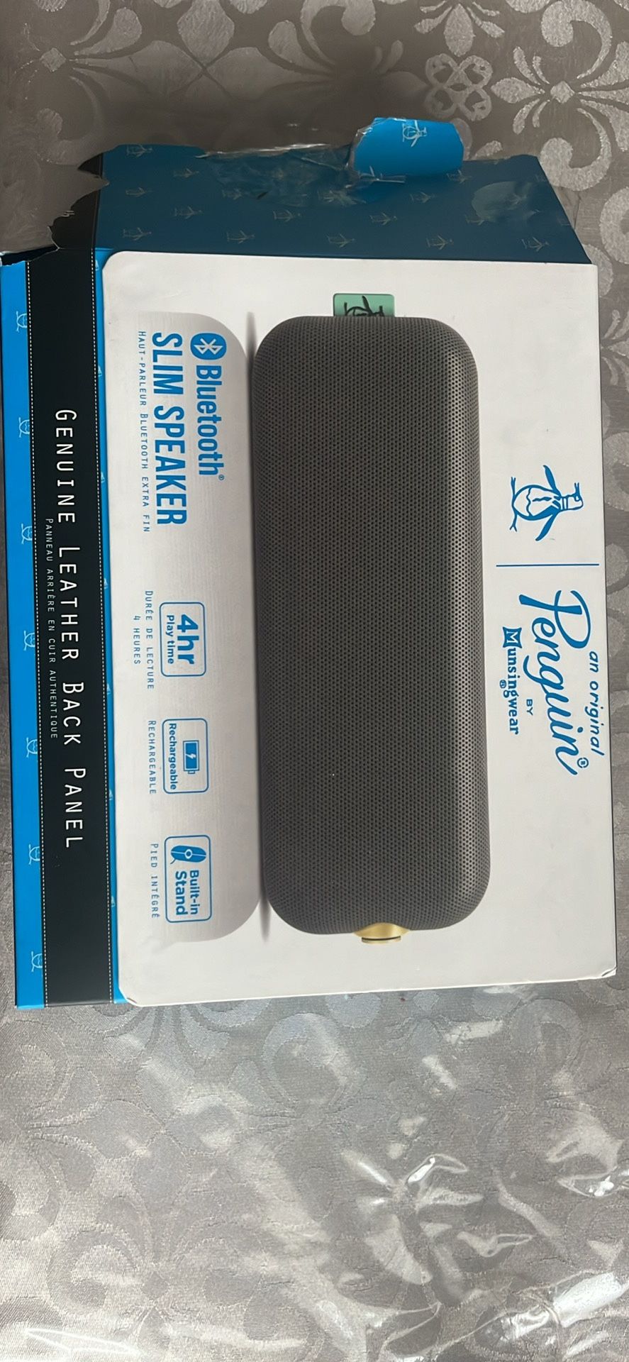 Penguin Leather Bluetooth Speaker