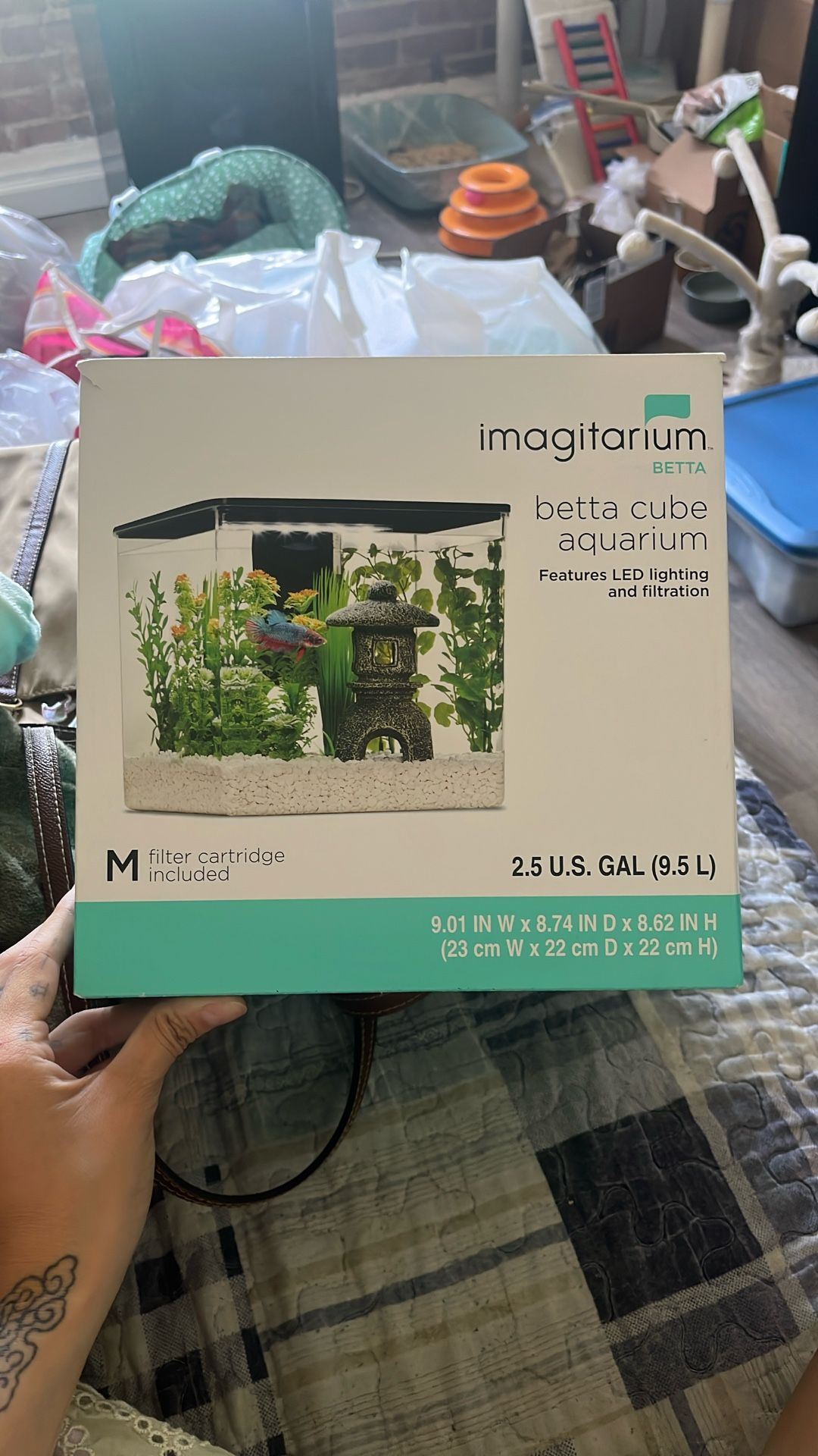 Imagination Betta Cube Aquarium