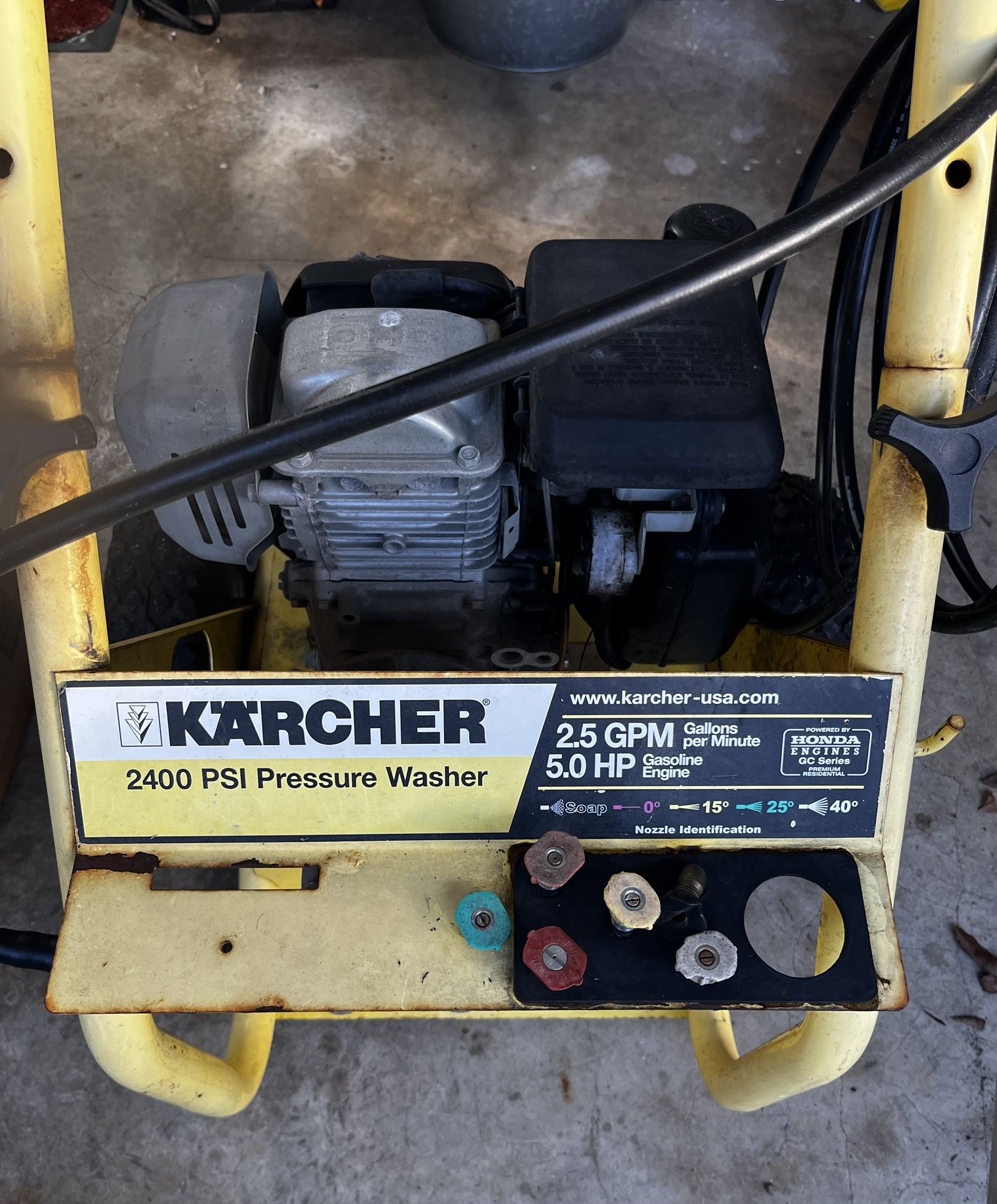 Pressure Washer 5hp 100$