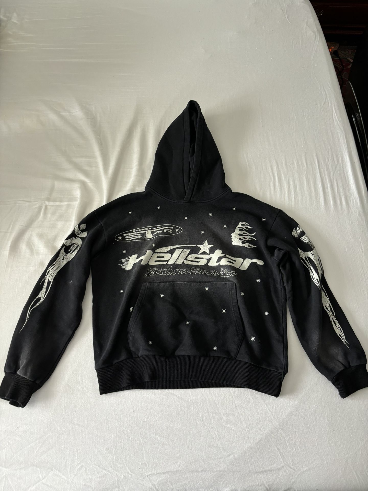 Hellstar hoodie black small