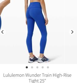 LULULEMON Wunder Train high-rise leggings - 25 with pockets