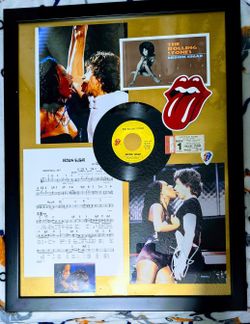 Lisa Fischer Autographed Collage (Framed)