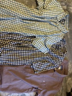 Patagonia and North Face Men’s Button Ups