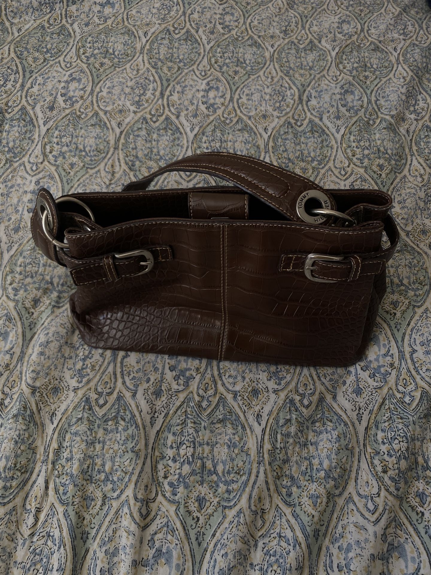 Brown Leather Tommy Hilfiger Bag
