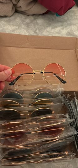 12 Pairs Of Colorful Sunglasses