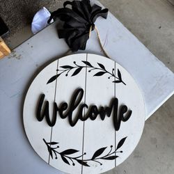 Welcome Sign 