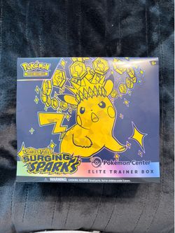 Surging sparks pokemon center etb