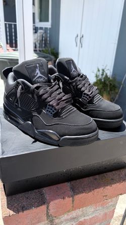 $245 Men’s size 9.5 Air Jordan 4’s Retro Black Cat’s 2020 Release color way.