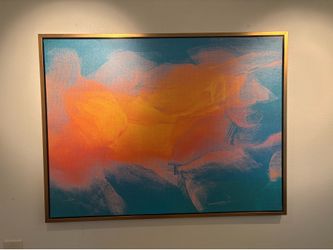 Large modern wall art 42x32
