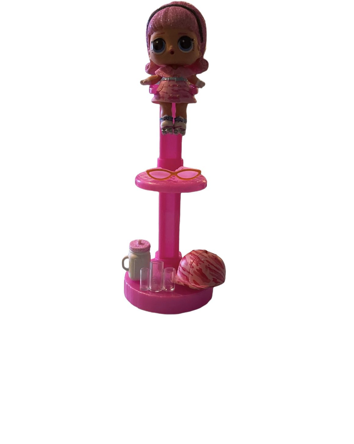 LOL Surprise QT CUTIE BABY Doll With Pink Hair Comes In Bundle With Accessories