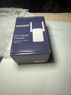 macard wi fi extender model RE1200 $10.00