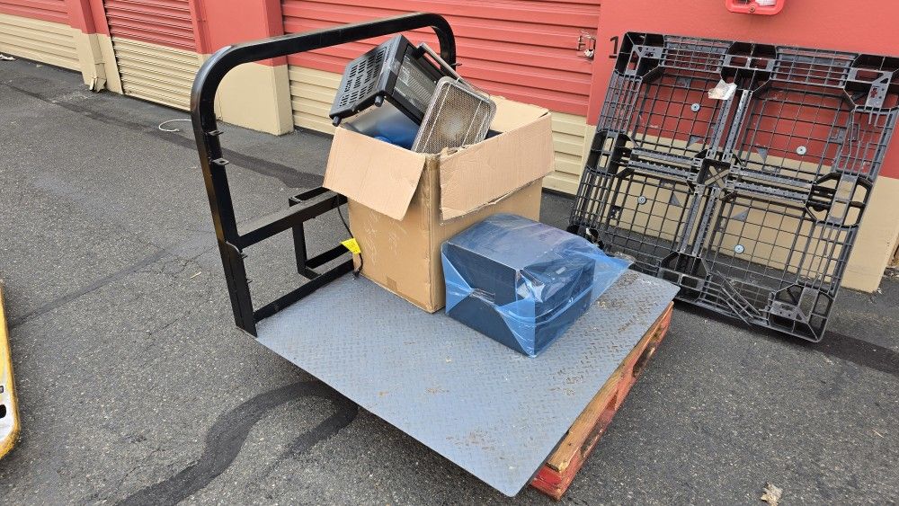 Fork Lift Pallet Steel Lift Hoist Platform