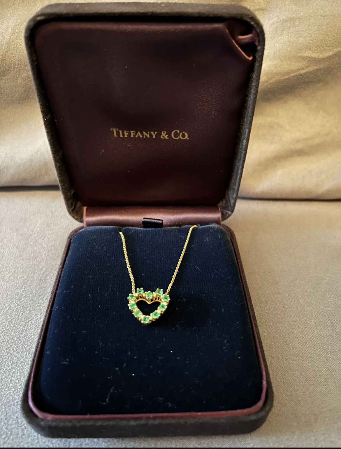 Tiffany’s Heart Shaped Necklace