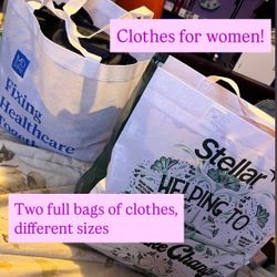 Two Full Bags Of Clothes (women’s) 