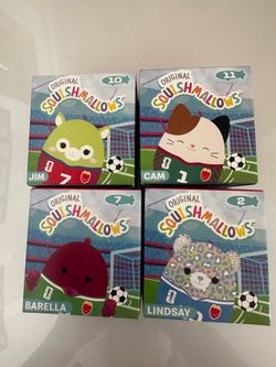 McDonald's Squishmallows FIFA World Cup toys NEW