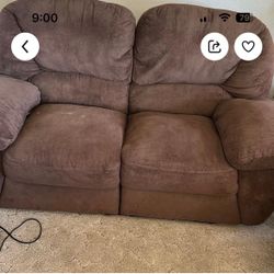 Couch and loveseat