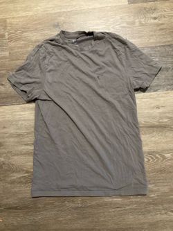 Gray Crew Neck T-Shirt