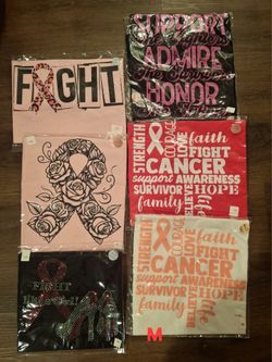 $10-$15 Medium Cancer Awareness t-shirts