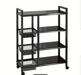 4 Layers Organizational Storage Shelves