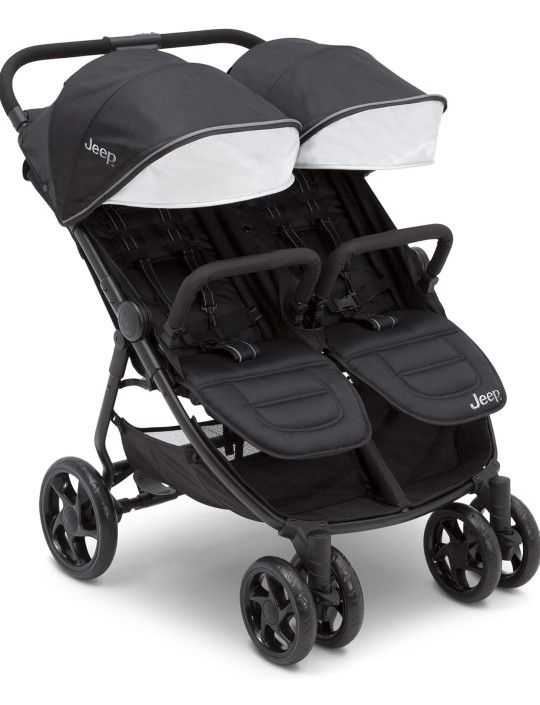 New JEEP delta Children Double Stroller In Box Never Opened