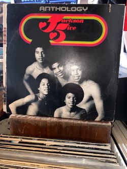 Michael Jackson 5ive Anthology (3xLP, Comp) Media: Poor (P)  Sleeve: Good (G) Location: Comments: Promo. Looks vg+ Mommas pearl skips. I am love plays