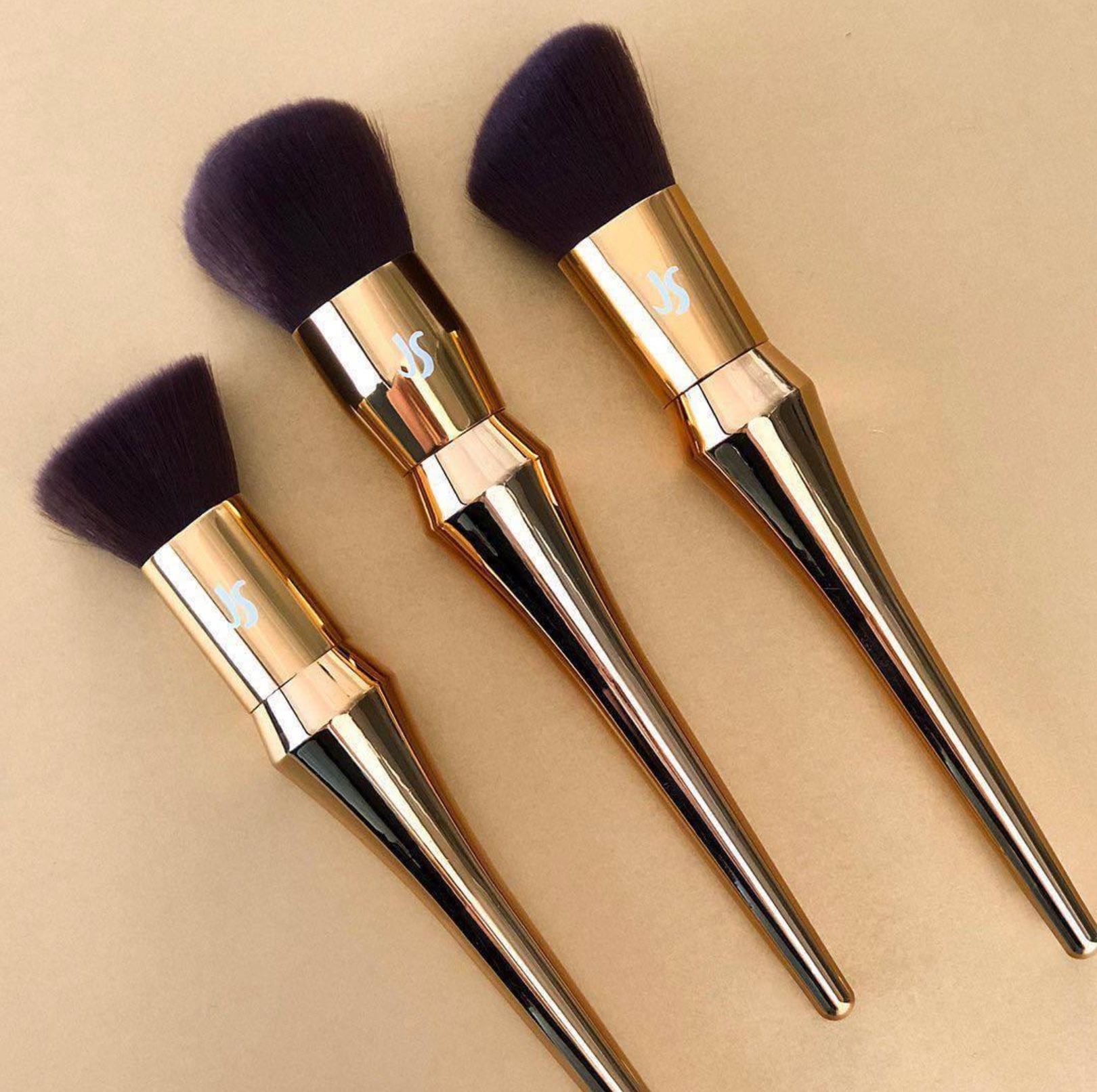 Jessica Simpson Beauty Trends- Perfect Face Collection Makeup Brushes (Set Of 3) 