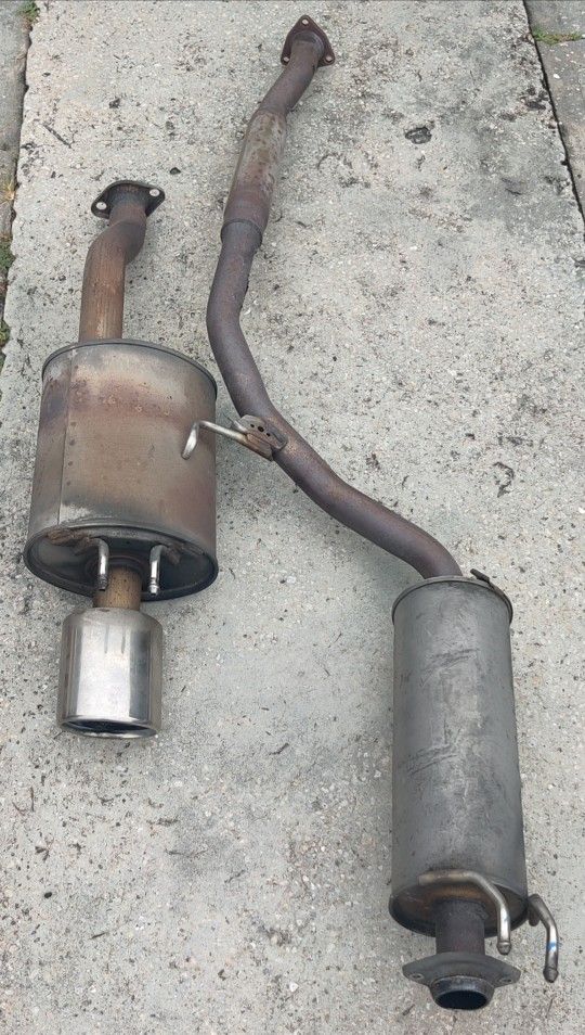 Civic Si Stock Exhaust