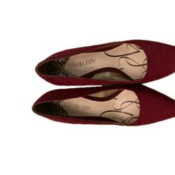 Burgundy Pumps Size 9 