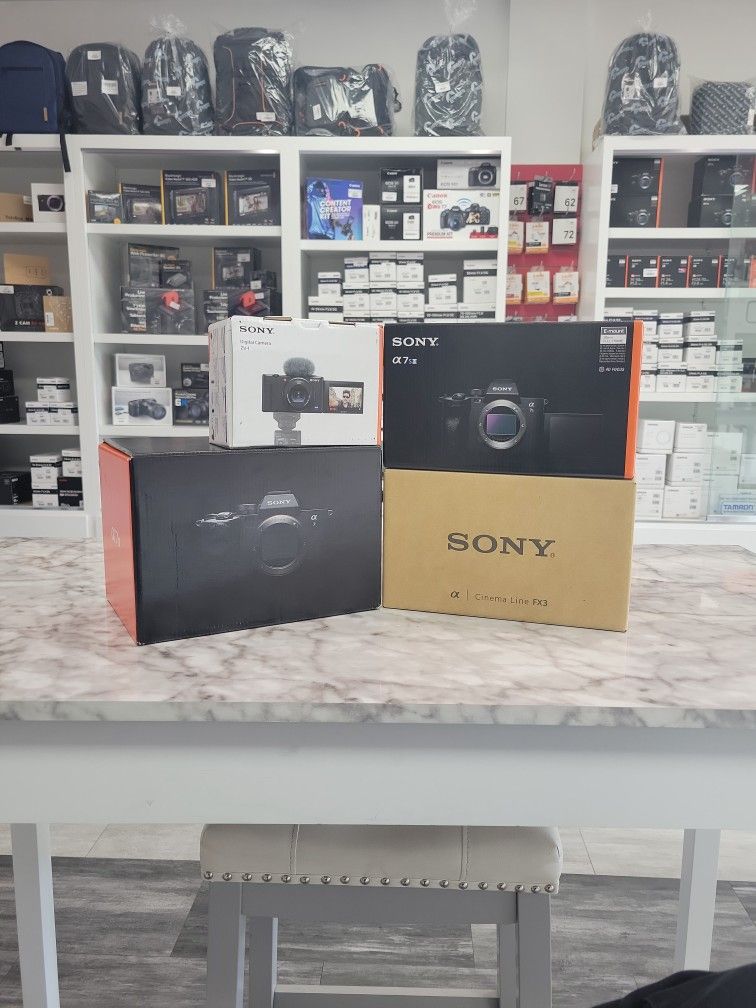 A7 IV | FX3 | A7s III Body Only & ZV-1 Available ☆Zv-1 - $899 ☆ Prices In Description ☆