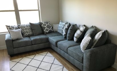 Large Gray Sectional