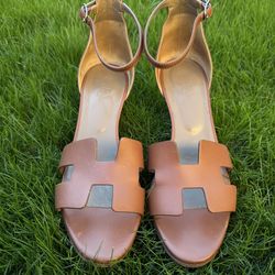 Hermès Legend Leather Sandals