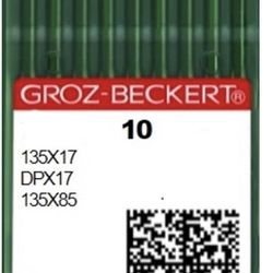 10 Groz-Beckert 135x17 / DPx17 / 135x535 Sewing Machine Needles