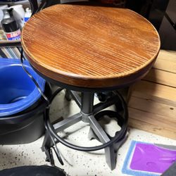 Wood/metal Bar Stools 