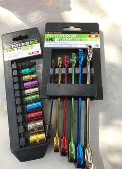 Socket & wrench set 30$
