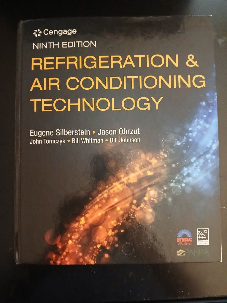 Cengage 9th Edition HVACR School Book