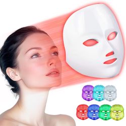 Red Light Therapy Mask for Face, 7-1 Colors  #585