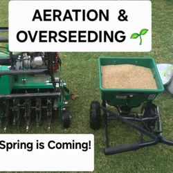 Aeration/Overseed/Dethatching 