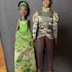 Tiana And Prince Naveen Barbie