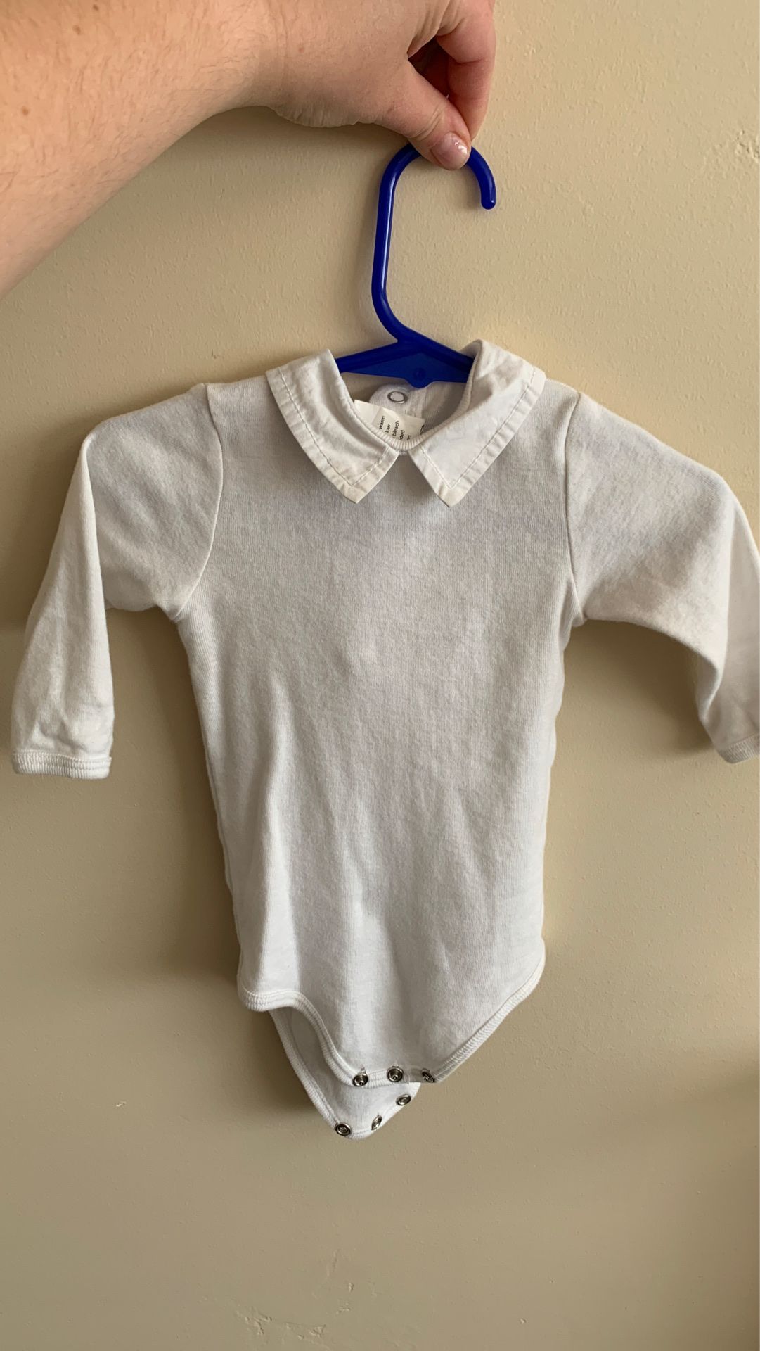 Collared bodysuit 3 mos
